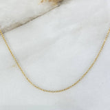 Cadena Aro Seguido 1.55gr / 45cm / 1.1mm Oro Amarillo +3 ©