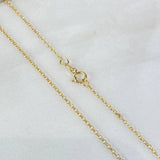 Cadena Aro Seguido 1.55gr / 45cm / 1.1mm Oro Amarillo +3 ©