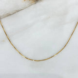Cadena Veneciana 2.75gr / 45cm / 0.9mm Oro Amarillo +3 ©