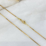 Cadena Veneciana 2.75gr / 45cm / 0.9mm Oro Amarillo +3 ©