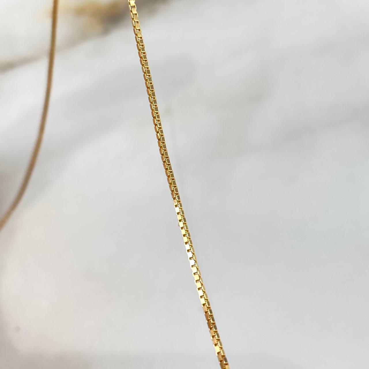 Cadena Veneciana 2.75gr / 45cm / 0.9mm Oro Amarillo +3 ©