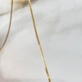 Cadena Veneciana 2.75gr / 45cm / 0.9mm Oro Amarillo +3 ©