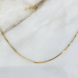 Cadena Veneciana 3.9gr / 50cm / 0.9mm Oro Amarillo +3 ©