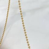 Cadena Militar 8.35gr / 50cm / 2mm Oro Amarillo +3 ©