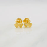 Topos Trebol 0.8g / 6mm Oro Amarillo 18K