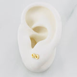 Topos Infinito 0.75g / 3.7mm Oro Amarillo 18K