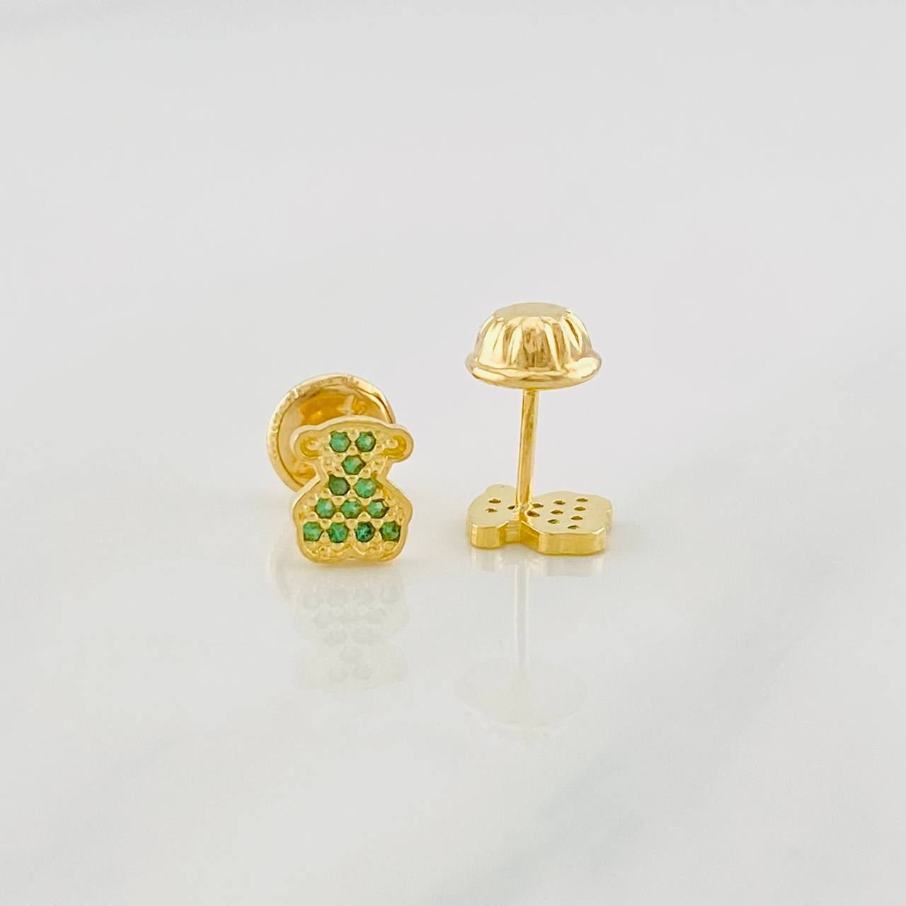 Topos Oso Ts 0.8g / 6mm Oro Amarillo 18K