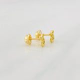 Topos Oso Ts 0.8g / 6mm Oro Amarillo 18K