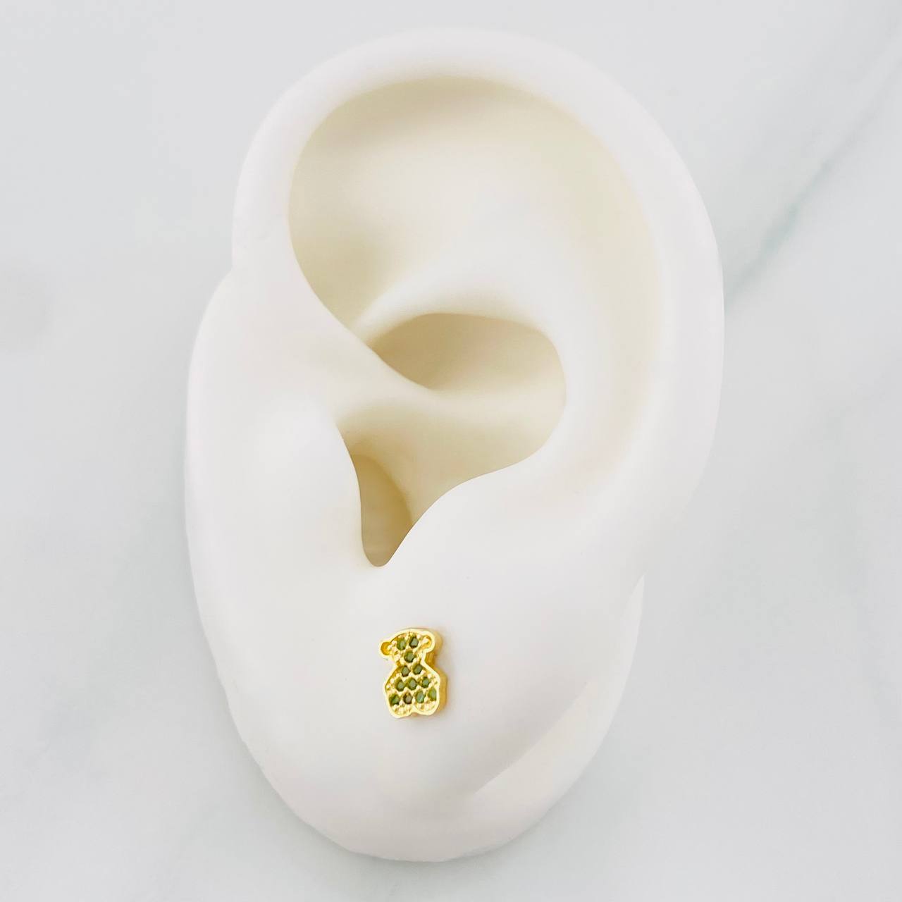 Topos Oso Ts 0.8g / 6mm Oro Amarillo 18K