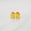 Topos Trébol Diamantado 0.45g / 5.3mm Oro Amarillo 18K