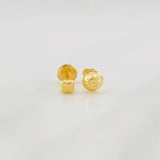 Topos Trébol Diamantado 0.4g / 3mm Oro Amarillo 18K