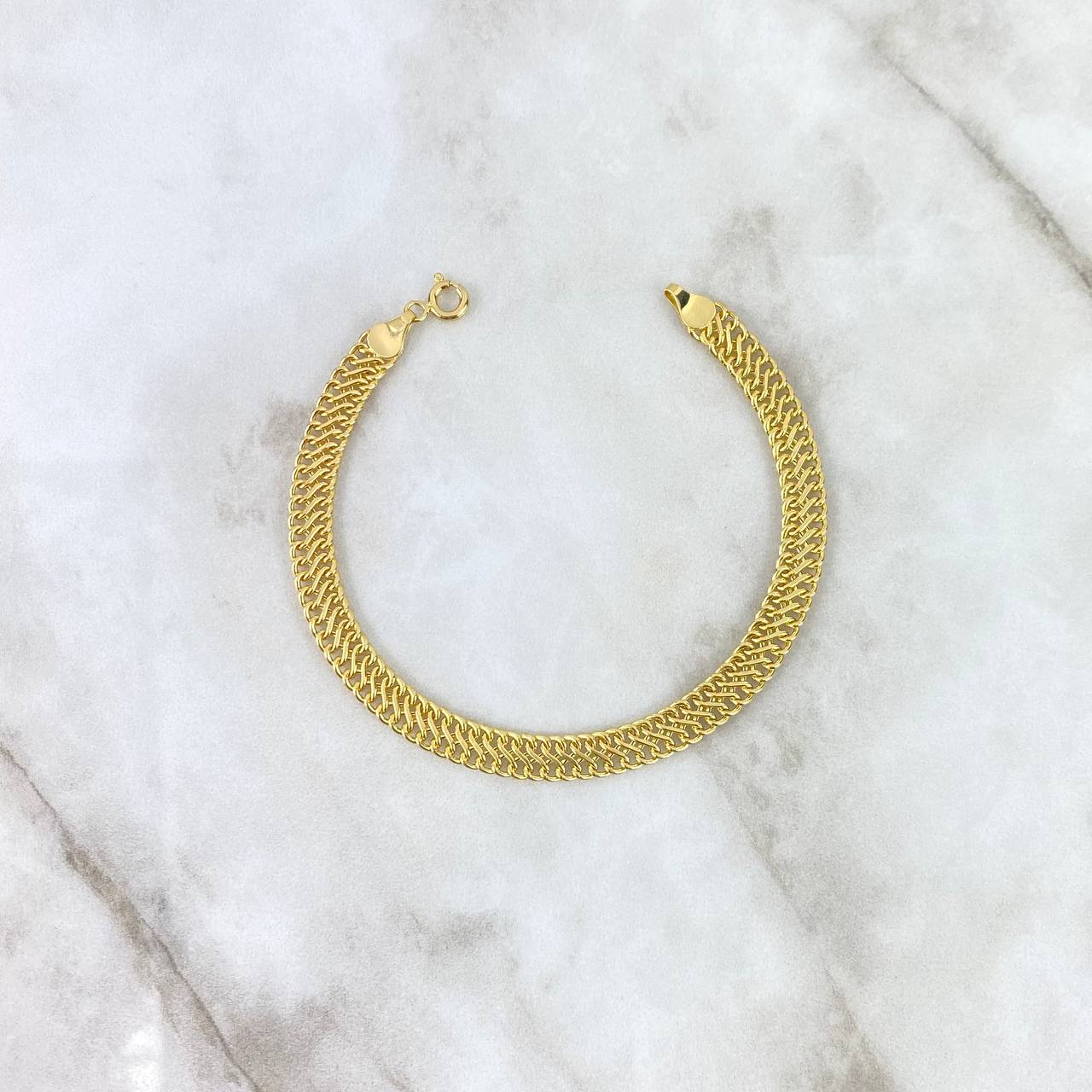 Pulso Sedusa 5.65gr / 19.5cm / 6.3mm Oro Amarillo +3 *