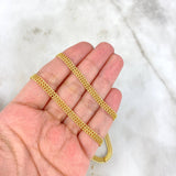 Cadena Sedusa 5.2gr / 45cm / 4.4mm Oro Amarillo +3 18K