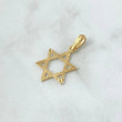 Dije Estrella de David 3.15gr / 3.3cm / Oro Amarillo 18K *
