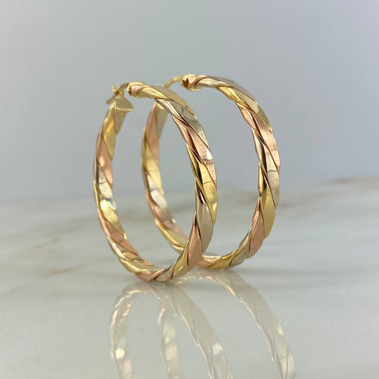 Candongas Ruka 6.1gr / 4cm / Tres Oros 18K