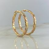 Candongas Ruka 5.9gr / 4cm / Tres Oros 18K *