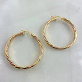 Candongas Ruka 5.9gr / 4cm / Tres Oros 18K *