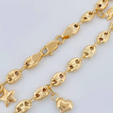 Tobillera GC 7.25gr / 26cm / 4.3mm Oro Amarillo 18K $