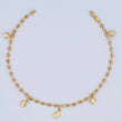 Tobillera GC 3.95gr / 25.5cm / 3mm Oro Amarillo 18K $