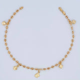 Tobillera GC 3.95gr / 25.5cm / 3mm Oro Amarillo 18K $
