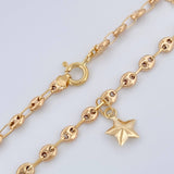 Tobillera GC 3.8gr / 26cm / 3.15mm Oro Amarillo 18K $
