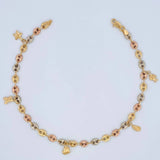 Tobillera GC 6.3gr / 26.5cm / 4.75mm Tres Oros 18K $