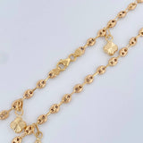Tobillera GC 4.05gr / 25.5cm / 3.02mm Oro Amarillo 18K $