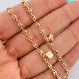 Tobillera GC 4.05gr / 25.5cm / 3.02mm Oro Amarillo 18K $