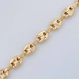 Tobillera GC 7.05gr / 27cm / 4.77mm Oro Amarillo 18K $