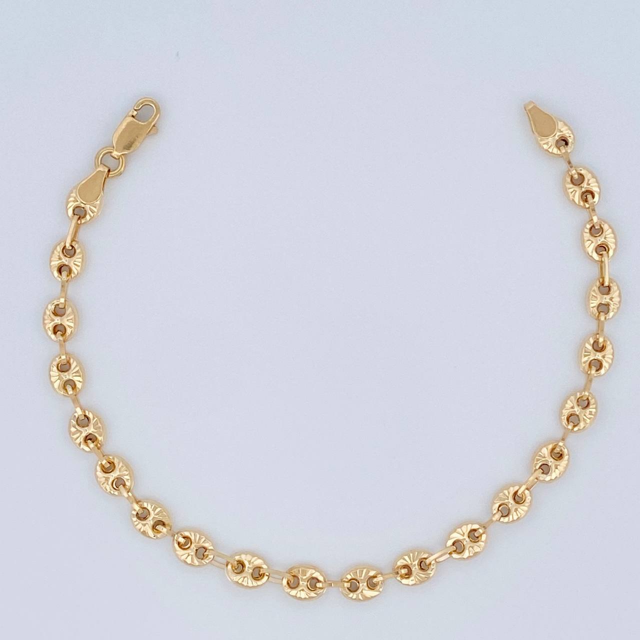 Pulso GC 4.35gr / 18.6cm / 4.75mm Oro Amarillo 18K $