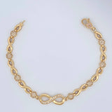 Pulso Infinito 13.1gr / 18.7cm / 4.79mm Oro Amarillo 18K $