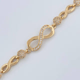 Pulso Infinito 13.1gr / 18.7cm / 4.79mm Oro Amarillo 18K $