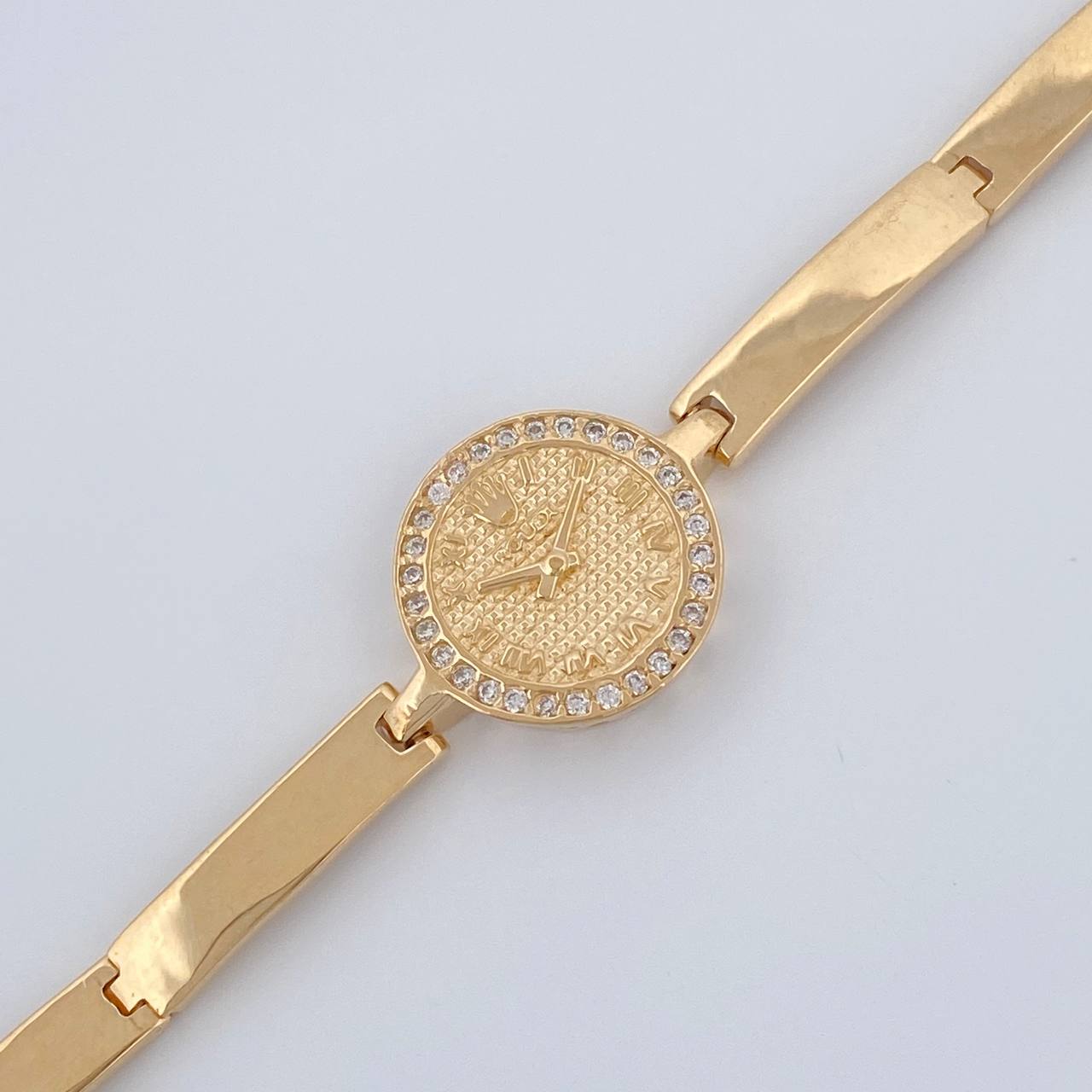 Pulso Reloj Corona 12.25gr / 18.3cm / 4.07mm Oro Amarillo 18K $