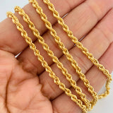 Cadena Lazo 7.9gr / 65.3cm / 2.84mm Oro Amarillo +3 18K &