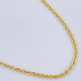 Cadena Lazo 7.3gr / 60cm / 2.6mm Oro Amarillo +3 &