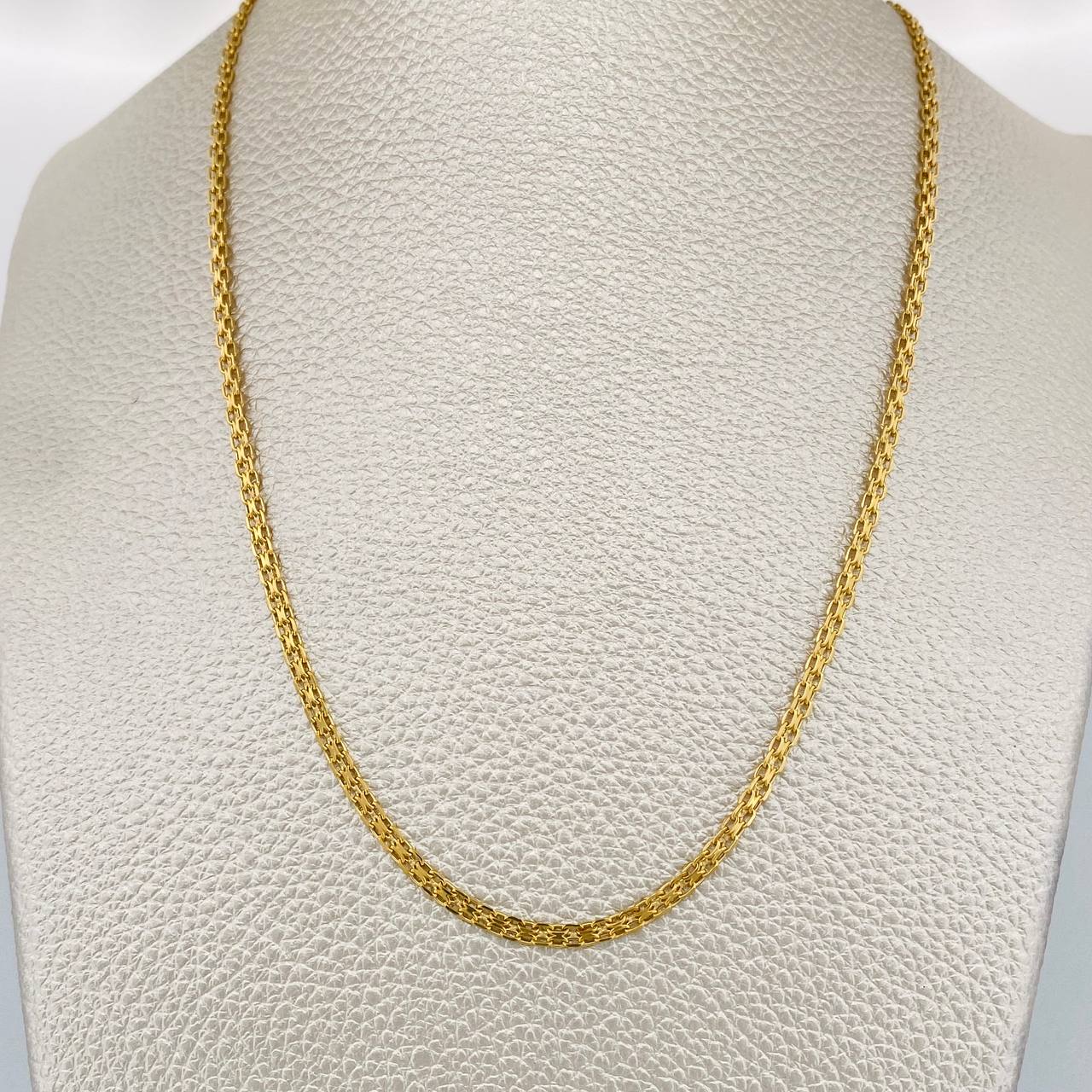 Cadena China 3.6gr / 60cm / 2.24mm Oro Amarillo +1 18K &