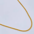 Cadena Cubana Reticulada 1.1gr / 45.7cm / 1.06mm Oro Amarillo +3 18K %