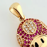 Dije Hongo 2.4gr / 2.1cm / Oro Amarillo 18K %