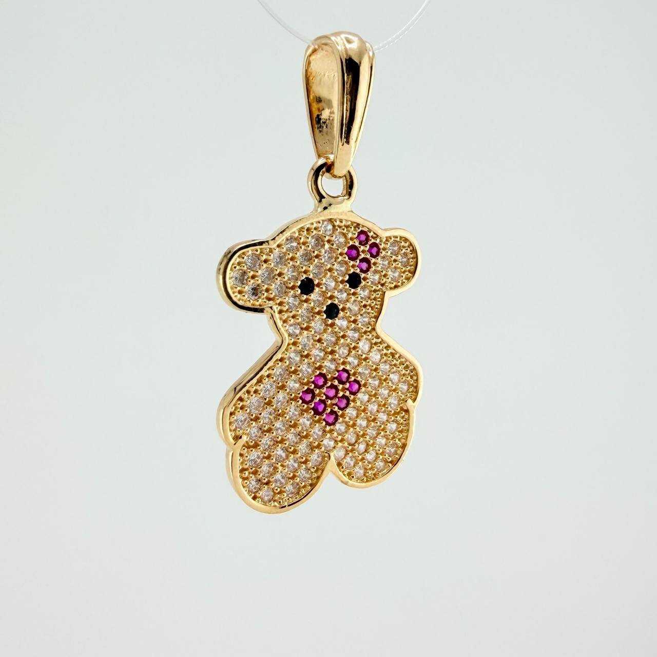 Dije Oso 2.3gr / 3cm / Oro Amarillo 18K %