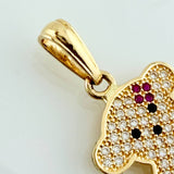 Dije Oso 2.3gr / 3cm / Oro Amarillo 18K %