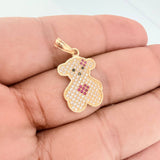 Dije Oso 2.3gr / 3cm / Oro Amarillo 18K %