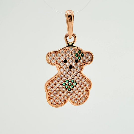 Dije Oso 2.1gr / 3cm / Oro Rosa 18K %