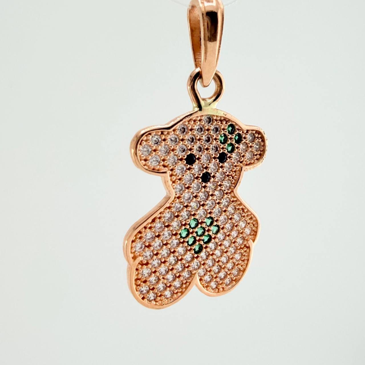 Dije Oso 2.1gr / 3cm / Oro Rosa 18K %