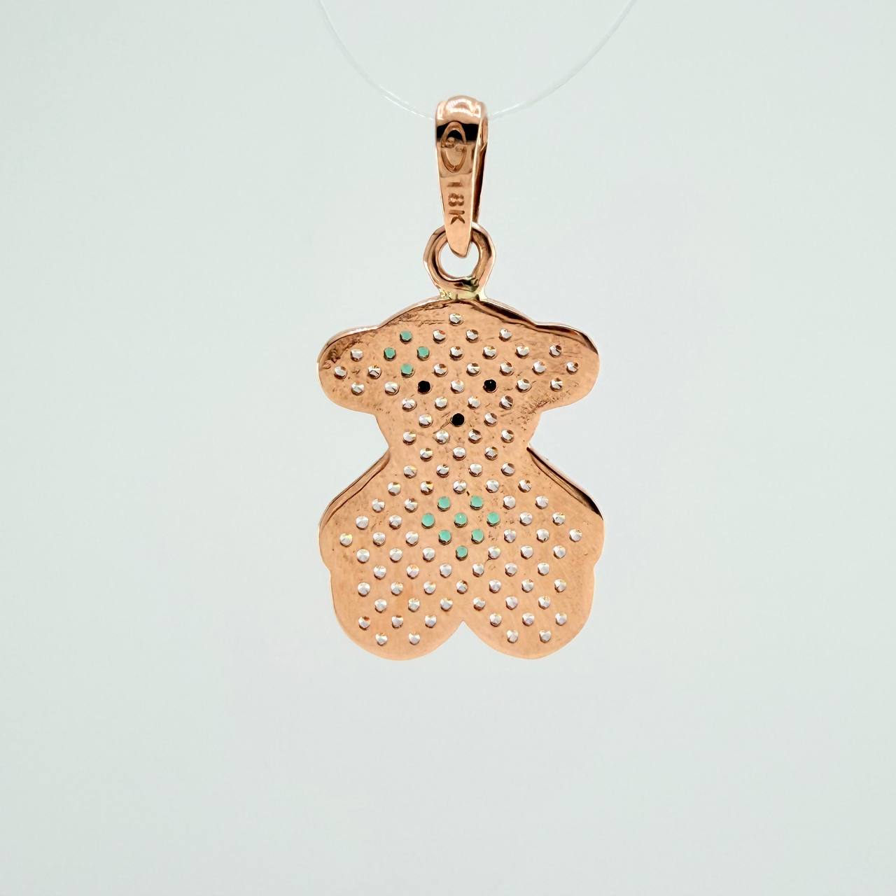 Dije Oso 2.1gr / 3cm / Oro Rosa 18K %