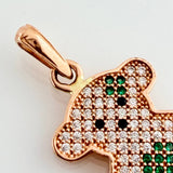 Dije Oso 2.1gr / 3cm / Oro Rosa 18K %