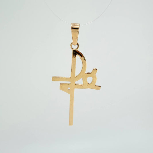 Dije Fe 1.15gr / 3.5cm / Oro Amarillo 18K %