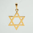Dije Estrella De David 1.7gr / 3.4cm / Oro Amarillo 18K