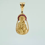 Dije Virgen Del Carmen 7.85gr / 4.2cm / Oro Amarillo 18K %