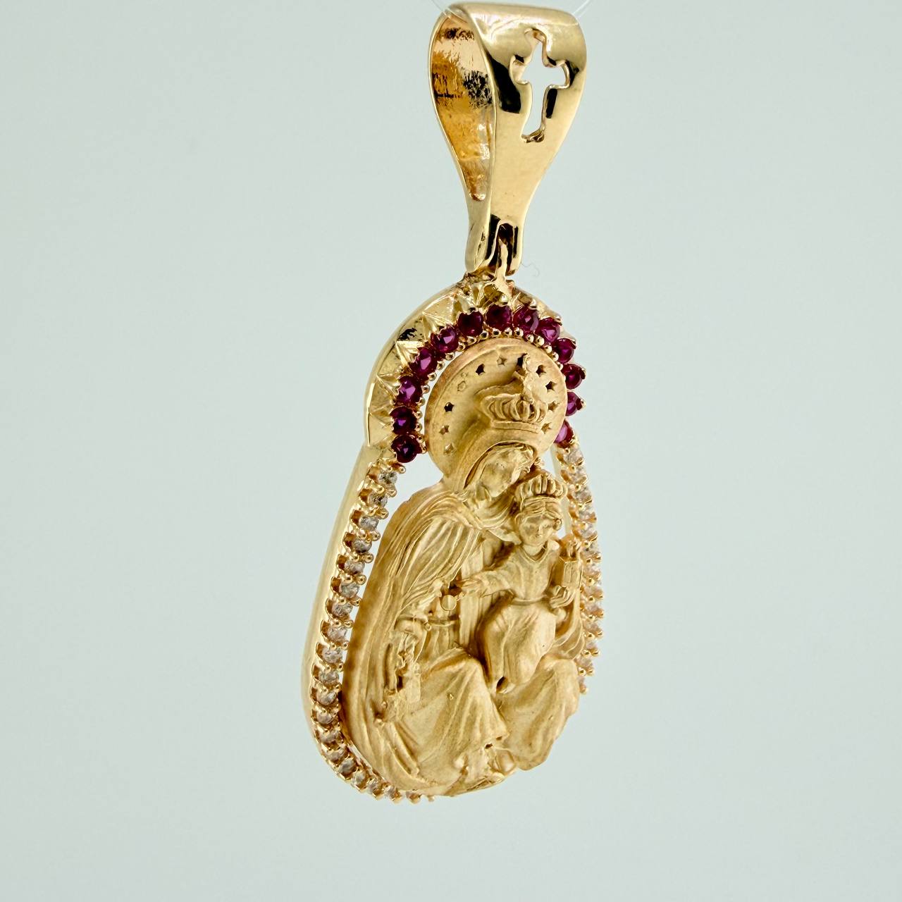 Dije Virgen Del Carmen 7.85gr / 4.2cm / Oro Amarillo 18K %