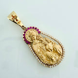 Dije Virgen Del Carmen 7.85gr / 4.2cm / Oro Amarillo 18K %